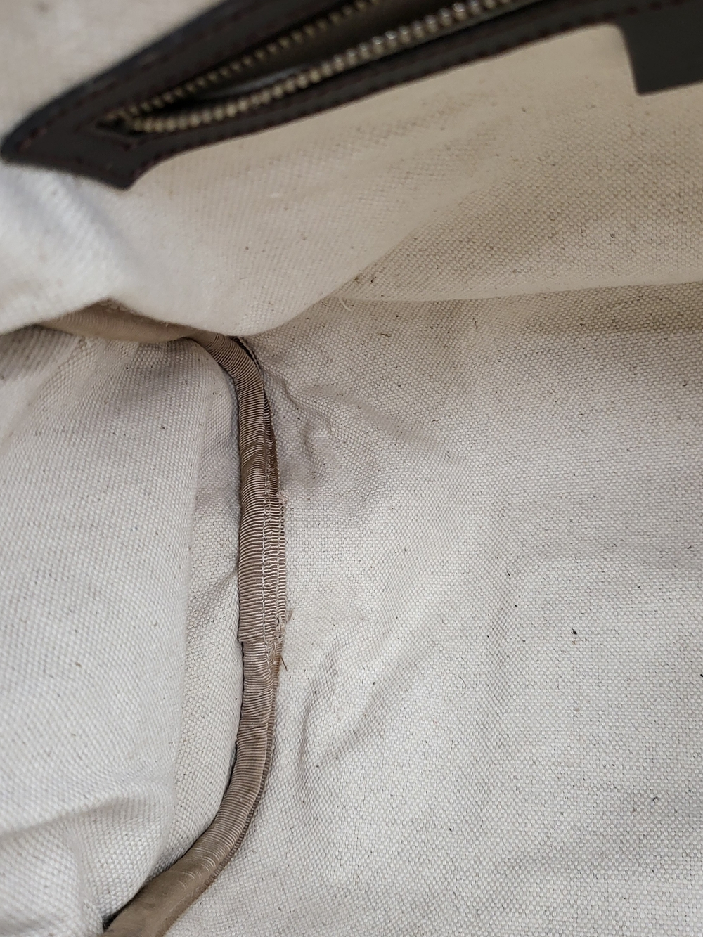 GUCCIMonogram Selleria Calfskin Vintage Web Medium Boston Brown, Auth. w/COA.. - Picture 12 of 16